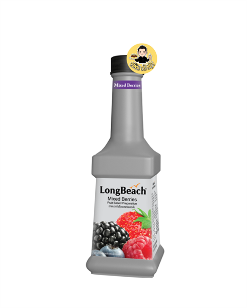 LONG BEACH MỨT DÂU RỪNG 900G (6/THÙNG)