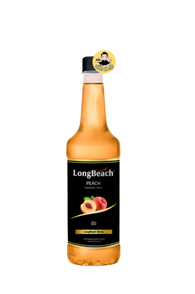 LONG BEACH SYRUP HƯƠNG ĐÀO 740ML (12/THÙNG)