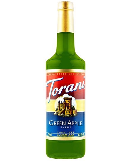 TORANI SYRUP TÁO XANH 750ML (12/THÙNG)