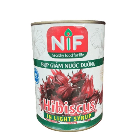 TIM HIBISCUS NƯỚC ĐƯỜNG LON 560G (12/THÙNG)