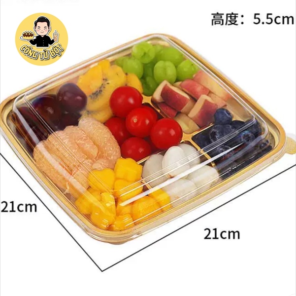 HỘP NHỰA TT 9 Ô VÀNG JLH999 (LỐC/50CÁI-THÙNG/450CÁI)