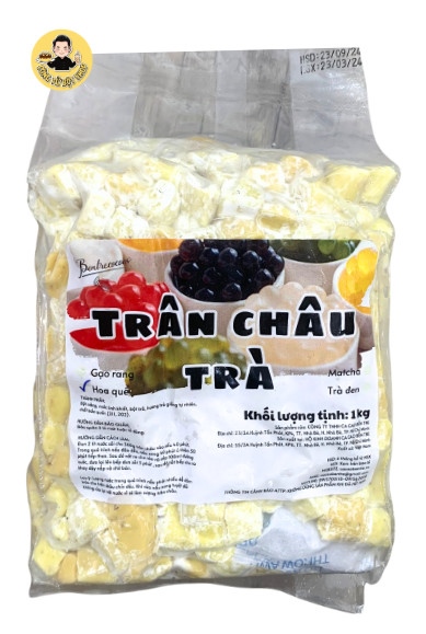 BENTRECOCOAS TRÂN CHÂU TƯƠI TRÀ HOA QUẾ HẠT LỚN 1KG