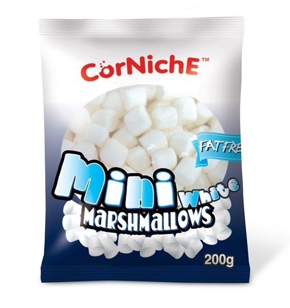 KẸO CORNICHE MARSHMALLOWS MINI TRẮNG 200 G