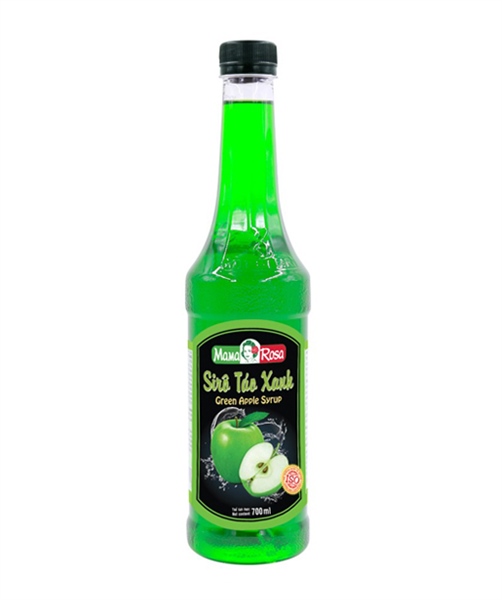 MAMA ROSA SYRUP TÁO XANH 700ML (12/THÙNG)