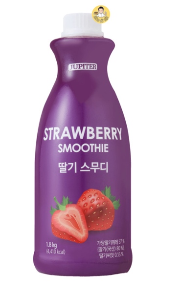 DP JUPITER SINH TỐ DÂU TÂY (STRAWBERRY SMOOTHIE) 1.8KG