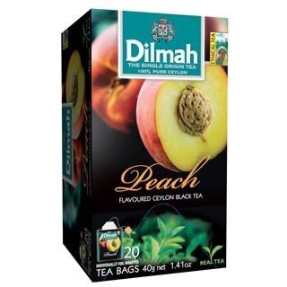 TRÀ TÚI LỌC HƯƠNG ĐÀO DILMAH HỘP 30G
