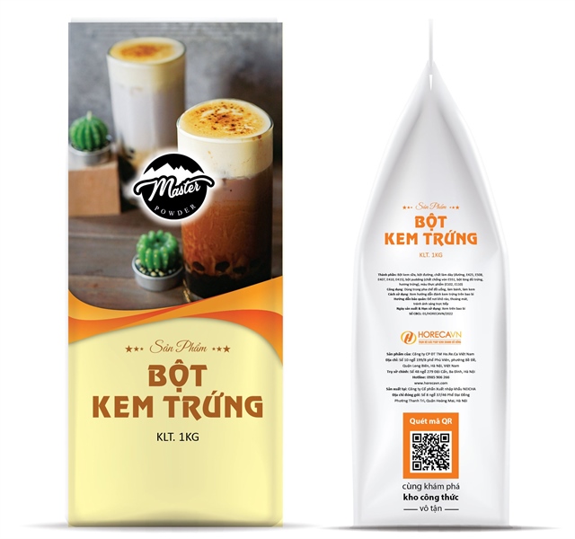 MASTER POWDER BỘT KEM TRỨNG 1KG