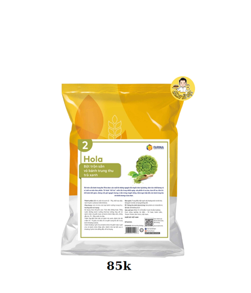 FARINA BỘT TRỘN SẴN VỎ BÁNH TRUNG THU TRÀ XANH HOLA 1KG