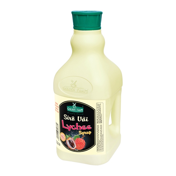 GOLDEN FARM SYRUP VẢI 2L (6/THÙNG)