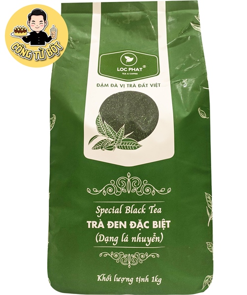 LỘC PHÁT TRÀ ĐEN LÁ NHUYỄN ĐẶC BIỆT 1KG
