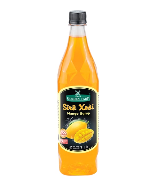 GOLDEN FARM SYRUP XOÀI 520ML (12/THÙNG)