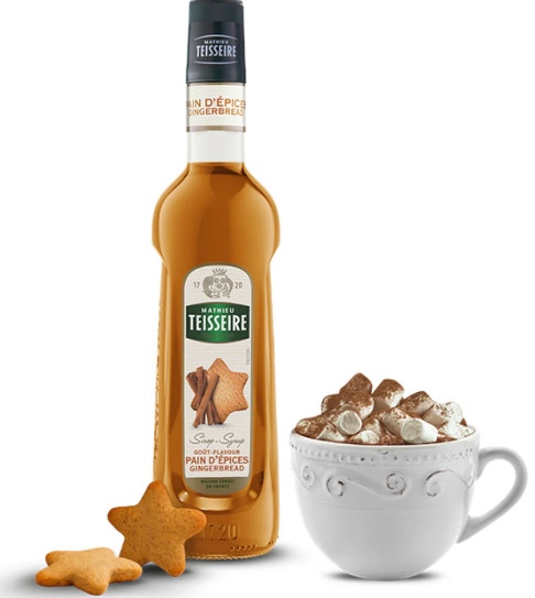 TEISSEIRE SYRUP BÁNH QUY GỪNG 700ML (6/THÙNG)