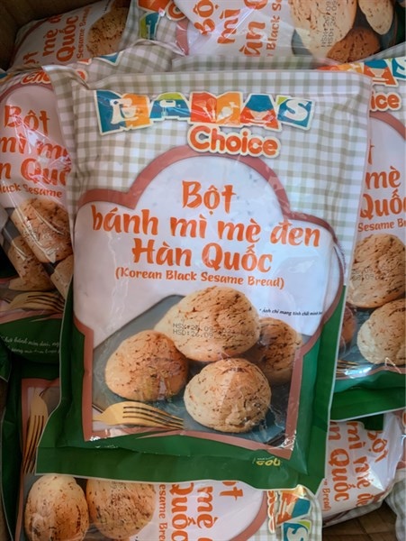 MAMA’S CHOICE BỘT BÁNH MÌ MÈ ĐEN HÀN QUỐC 500G