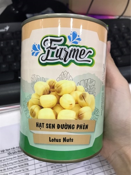 FARME HẠT SEN ĐƯỜNG PHÈN 560G