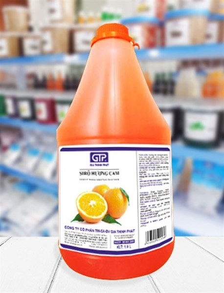 GTP SYRUP HƯƠNG CAM 1,9L