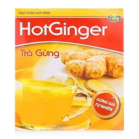 COZY TRÀ GỪNG HÒA TAN (30/THÙNG)