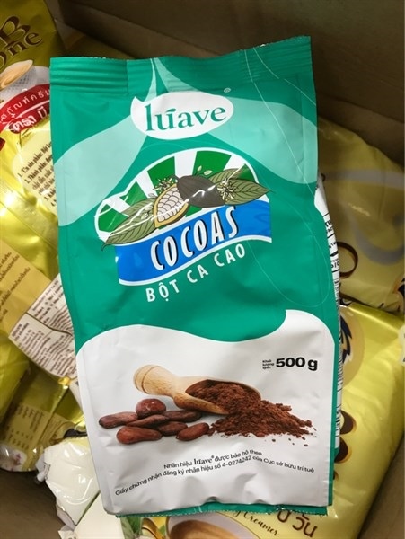 LUAVE BỘT CACAO 500G (20/THÙNG)