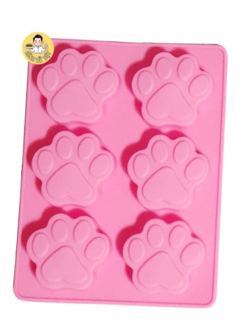 KHUÔN SILICON CHÂN THÚ NHỎ 6 Ô