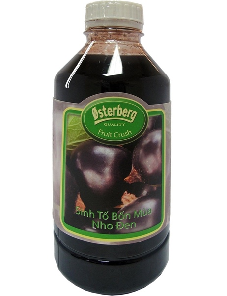 OSTERBERG SINH TỐ NHO ĐEN 1L (12/THÙNG)