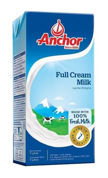ANCHOR SỮA TƯƠI FULL CREAM 1L (12/THÙNG)