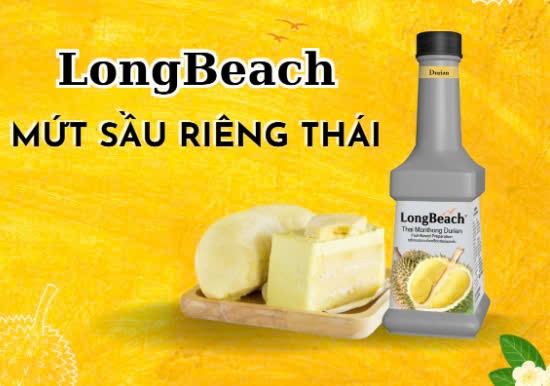 LONG BEACH MỨT SẦU RIÊNG MONTHONG 900ML (6/THÙNG)