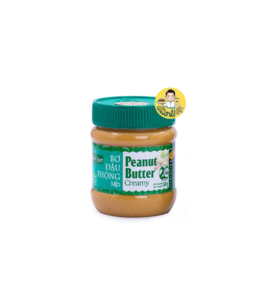 GOLDEN FARM BƠ ĐẬU PHỘNG MỊN 340G (24/THÙNG)