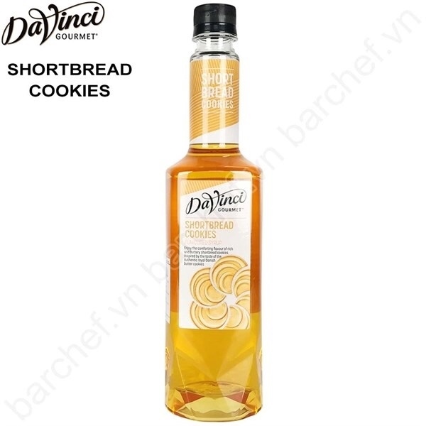 DAVINCI SYRUP BÁNH QUY BƠ 750ML (12/THÙNG)