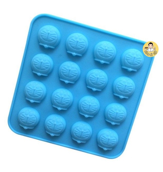 KHUÔN SILICON DOREMON 16 Ô