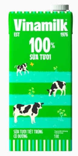VINAMILK SỮA TƯƠI CÓ ĐƯỜNG 1L (12/THÙNG)