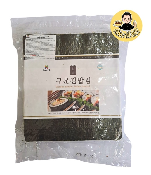 Lá rong biển cuộn kimbab K-wook 240g