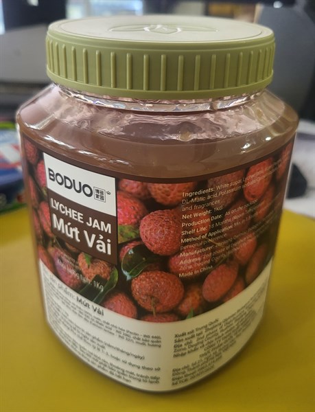 BODUO MỨT VẢI 1KG