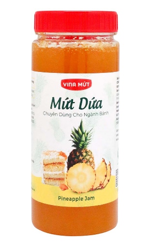 VINA MỨT DỨA 650G (24/THÙNG)
