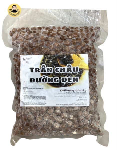 BENTRECOCOAS TRÂN CHÂU TƯƠI ĐƯỜNG ĐEN HẠT NHỎ 1KG