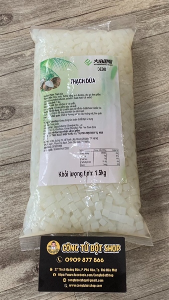 THẠCH DỪA DEDU 1.5KG (12/THÙNG)