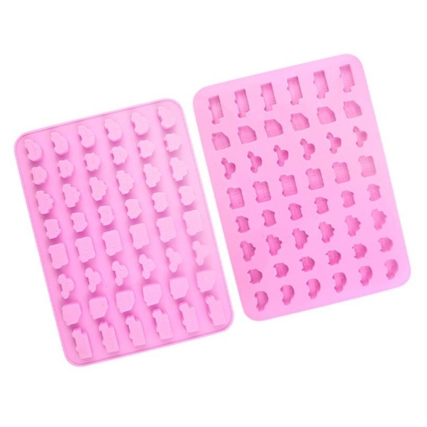 KHUÔN SILICON KẸO CHIP XE OTO 48 Ô