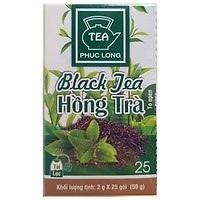 PHÚC LONG HỒNG TRÀ TÚI LỌC HỘP 25 GÓI X 2G
