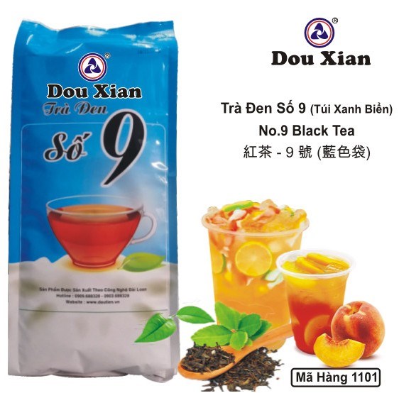 DOU XIAN TRÀ ĐEN SỐ 9 XANH MH:1101