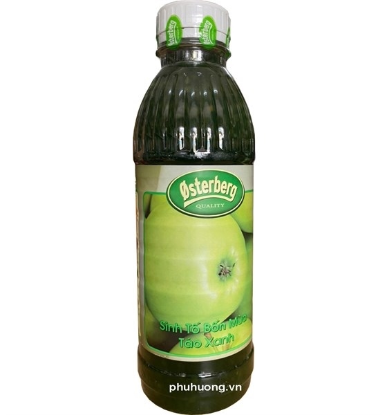 OSTERBERG SINH TỐ TÁO XANH 1L (12/THÙNG)