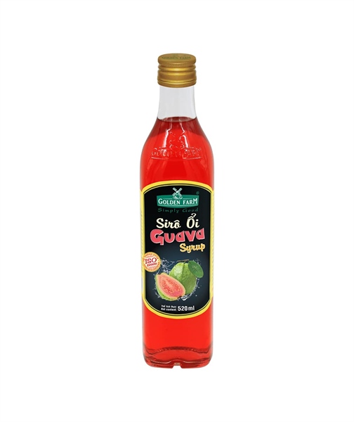 GOLDEN FARM SYRUP ỔI 520ML (12/THÙNG)