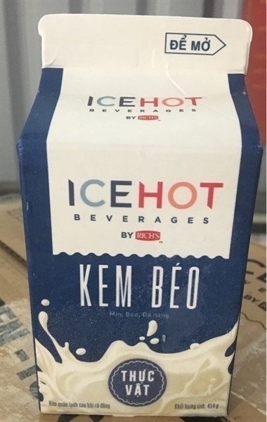 ICE HOT KEM BÉO THỰC VẬT 454G (24/THÙNG)