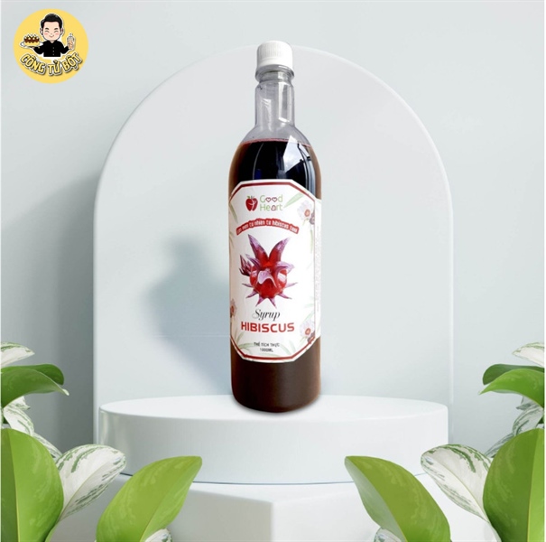 GOOD HEART SYRUP HIBISCUS 1L (15/THÙNG)