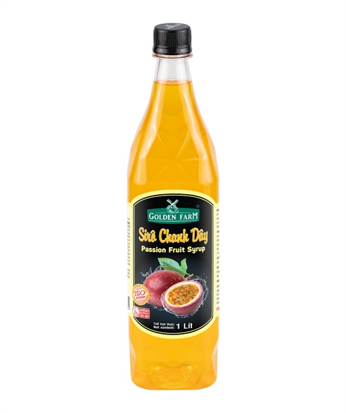 GOLDEN FARM SYRUP CHANH DÂY 520ML (12/THÙNG)
