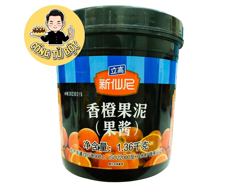 SENSINI MỨT CAM 1.36KG (6/THÙNG)
