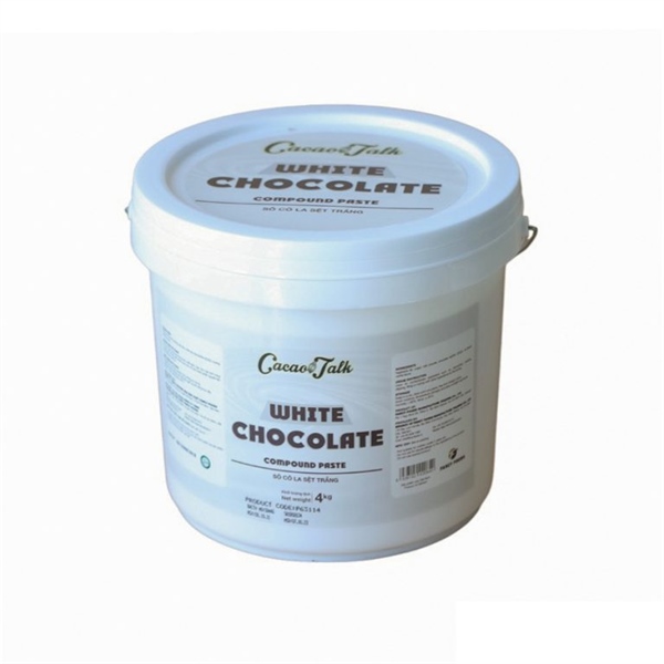 CACAO TALK SOCOLA SỆT TRẮNG 4KG