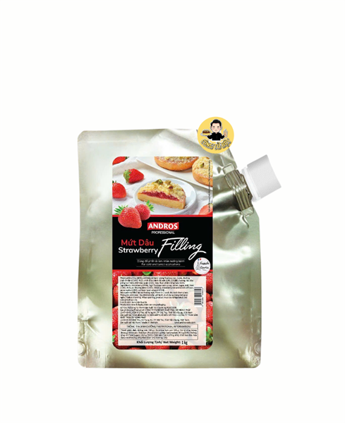 ANDROS FILLING MỨT DÂU 1KG