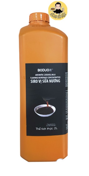 BODUO SYRUP VỊ SỮA NƯỚNG 2L
