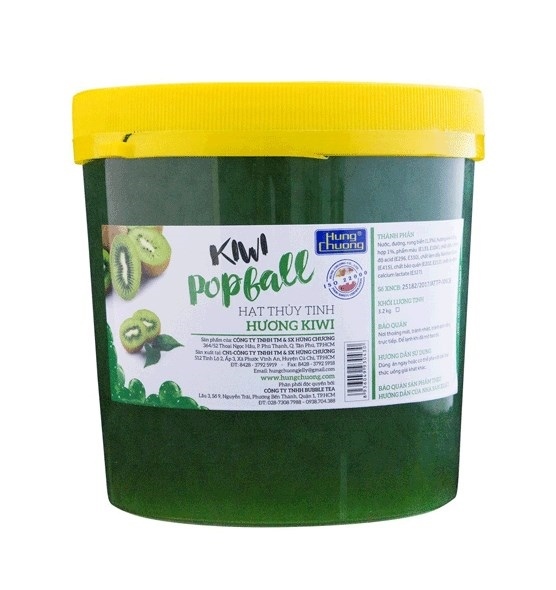 HÙNG CHƯƠNG HẠT THỦY TINH KIWI 3.2KG