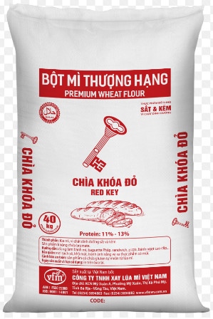 CHÌA KHOÁ ĐỎ BỘT MÌ THƯỢNG HẠNG BAO 40KG