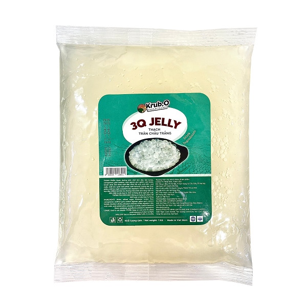 KRUBO TRÂN CHÂU 3Q TRẮNG 1KG (10/THÙNG)