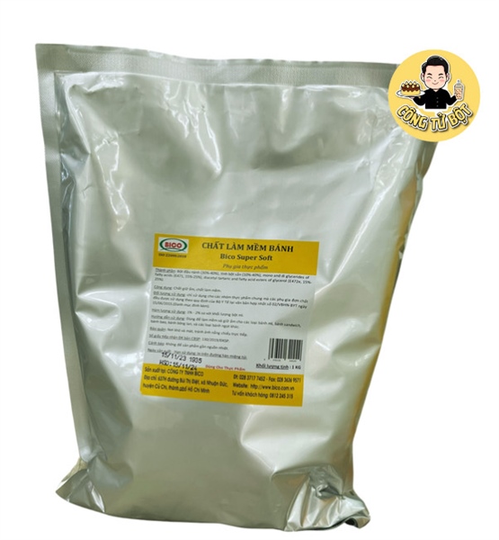 BICO CHẤT LÀM MỀM BÁNH GÓI 1KG (10/THÙNG)